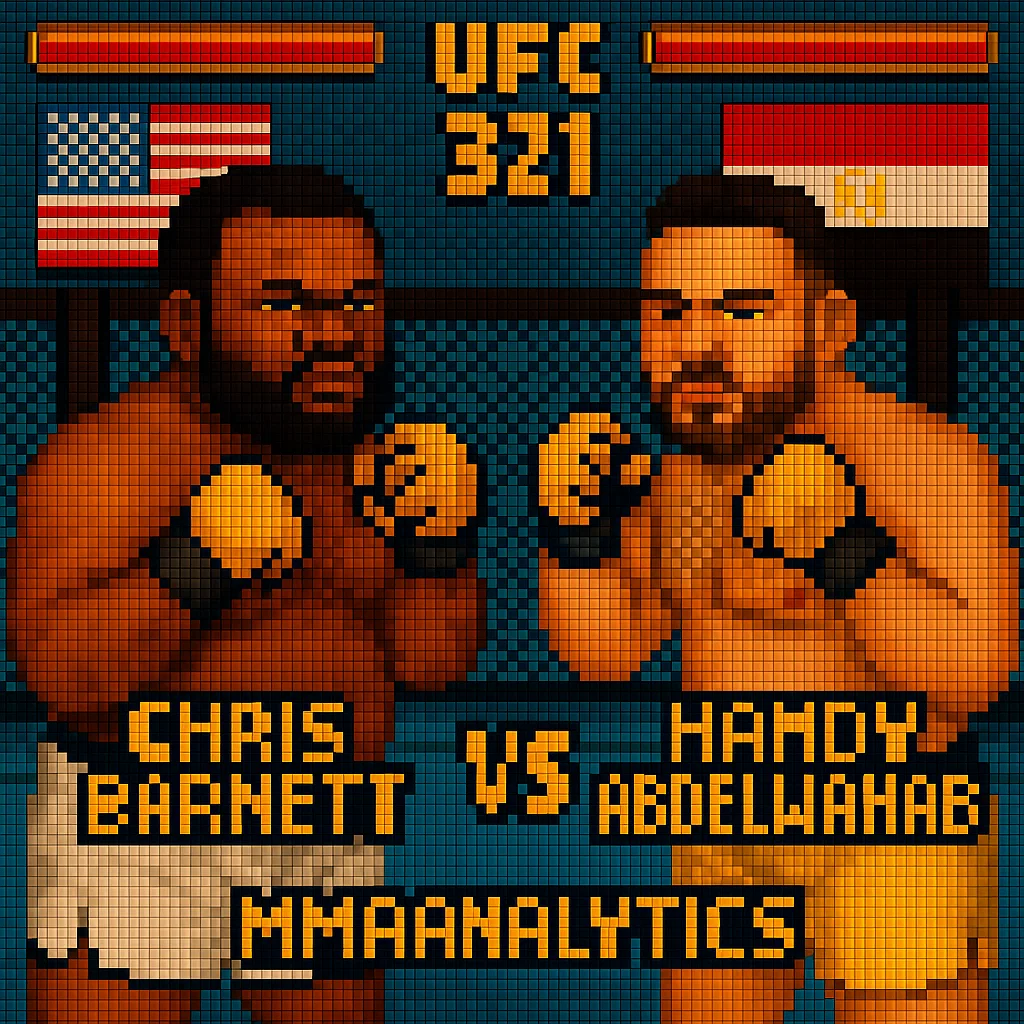 Chris Barnett vs Hamdy Abdelwahab - UFC Abu Dhabi